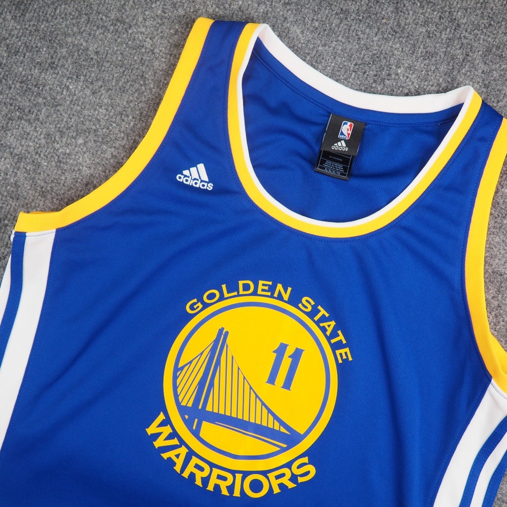 Klay‎ Thompson Golden State Warriors Jersey Men XL Blue Adidas Basketball